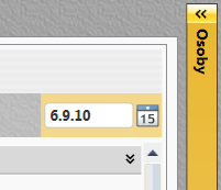Výběr datumu platnosti